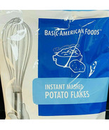 Lot of 2 Basic American Foods Instant Mashed Potato Flakes 16oz Exp 03/0... - $16.50