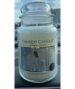 Yankee Candle &quot;SPARKLING ANGEL&quot; Festive ~ Large 22 oz. ~ WHITE LABEL~ RA... - $35.15