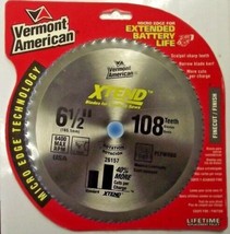 Vermont American 26157 6½ x 108 Teeth XTEND Cordless Saw Blade USA - $3.96