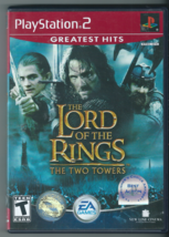 The Lord Of The Rings: The Two Towers- Greatest Hits (PlayStation 2, PS2... - $13.97