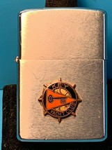 Collectible Untested 1978 Zippo Cigarette Lighter Key Yacht Club Baltimore MD - $99.95