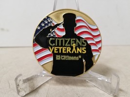 Citizens Bank Veterans Army Navy Marines Air Force Cost Guard Challenge Coin - $10.40