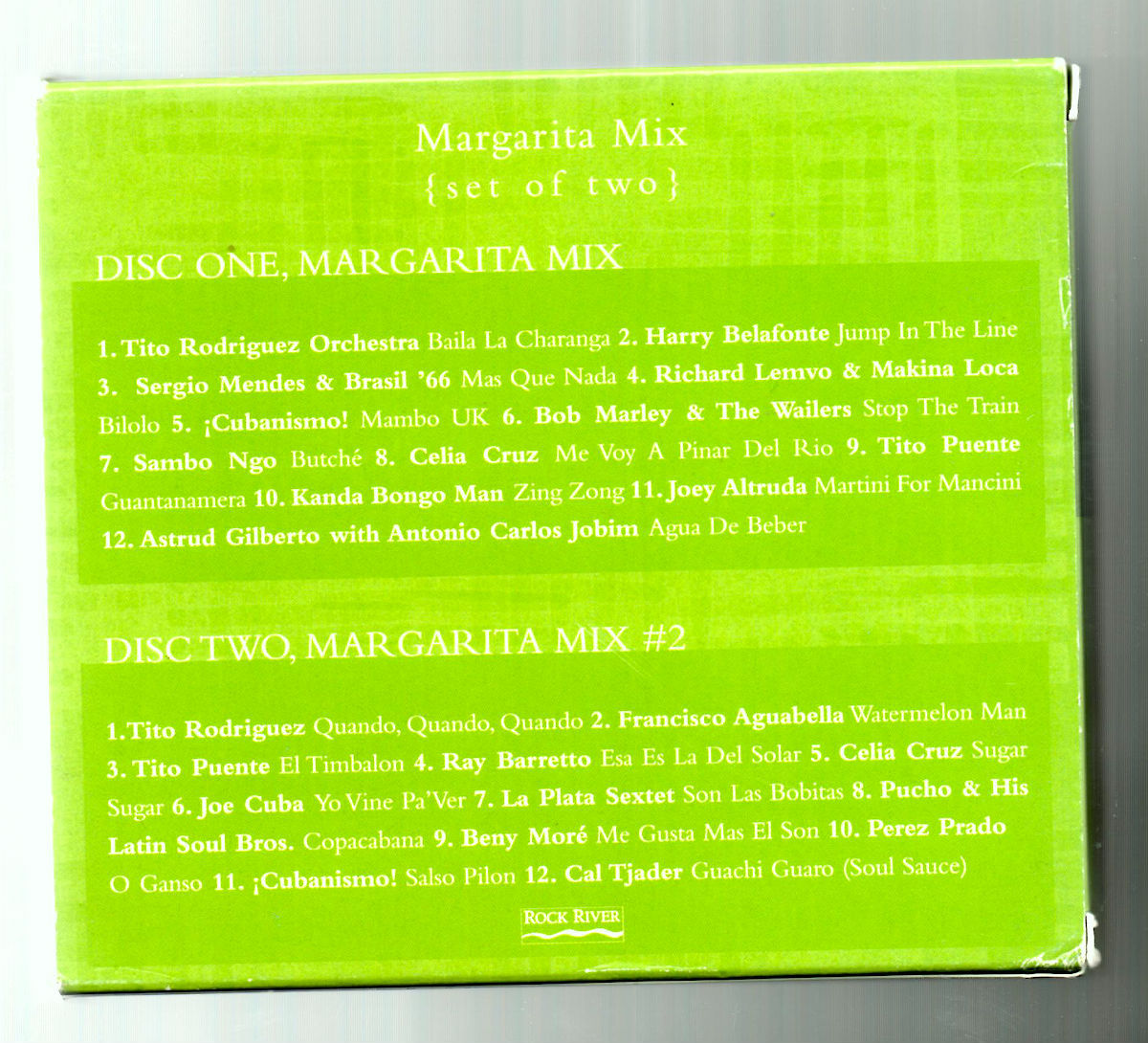 Primary image for Margarita Mix (Pottery Barn) 2 CD set