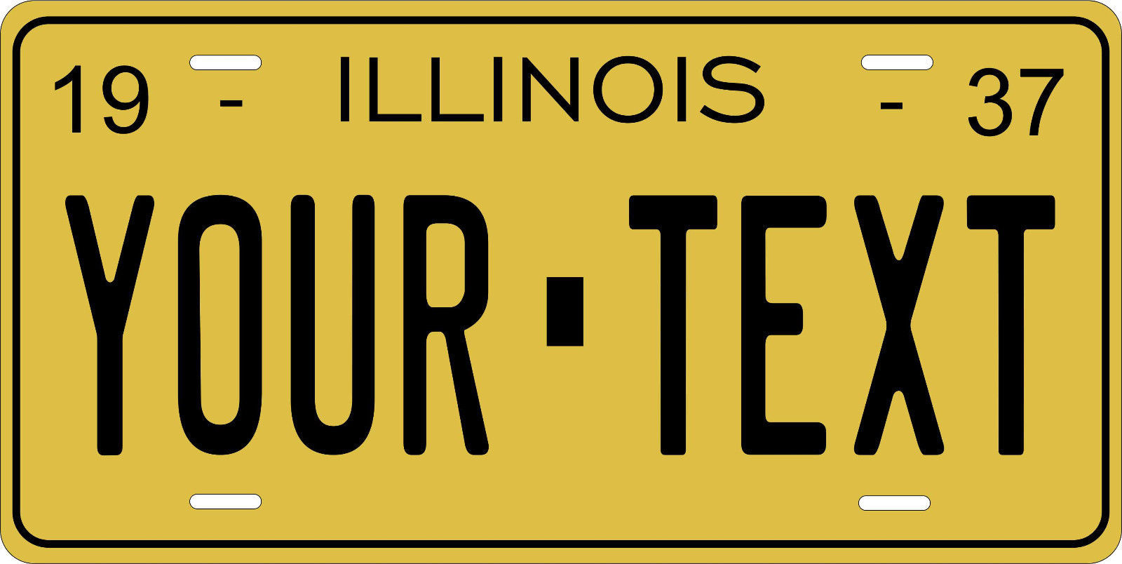 Illinois 1937 License Plate Personalized Custom Car Auto Bike Motorcycle Moped - $10.99 - $18.22 Illinois 1937 License Plate Personalized Custom Car Auto Bike Motorcycle Moped - $10.99 - $18.22