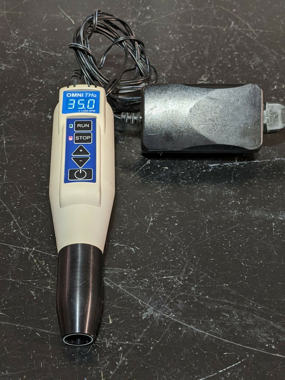 Omni THQ 12200 Digital Handheld Homogenizer / 800 to 35000 RPM