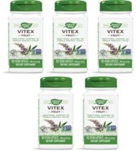 Nature's Way Vitex Fruit  400mg 5X100 Caps Traditional Support of Female Cycle - $62.32