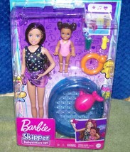 Barbie Skipper BABYSITTERS INC Doll &amp; Toddler Kiddie Pool Playset New - $32.50