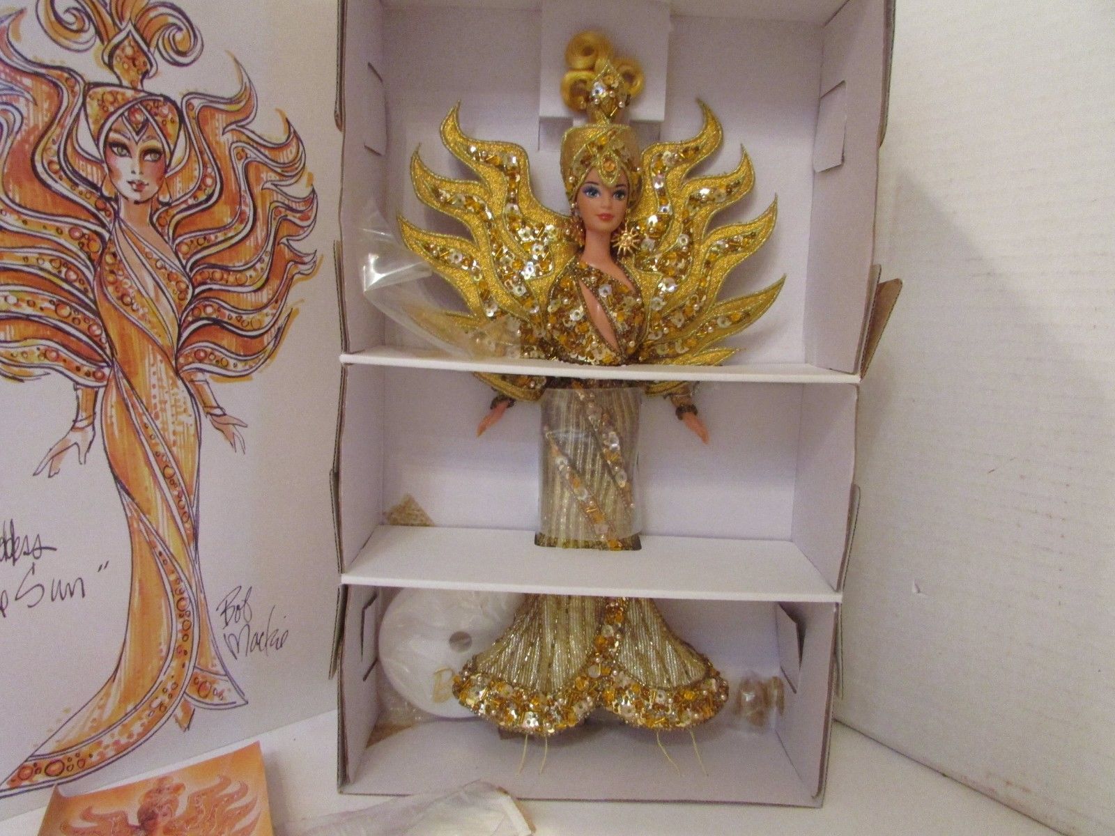 bob mackie goddess of the sun barbie value