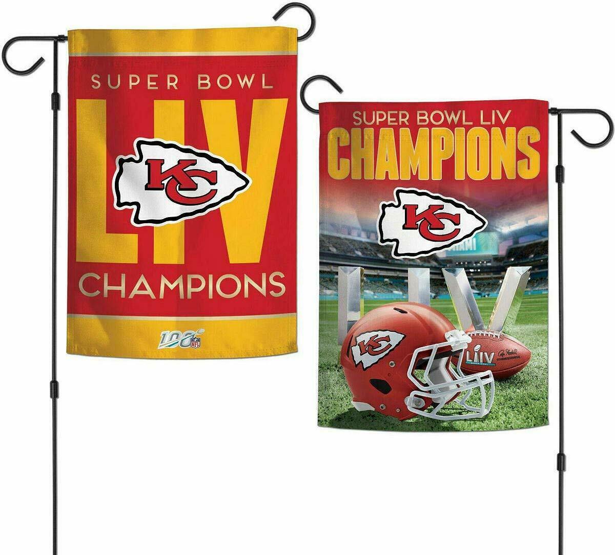 NFL Kansas City Chiefs Super Bowl LIV Champions 2-Sided 12