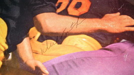 Dick Butkus Signed Framed 1964 Sports Illustrated Magazine Cover Illinois Bears image 2
