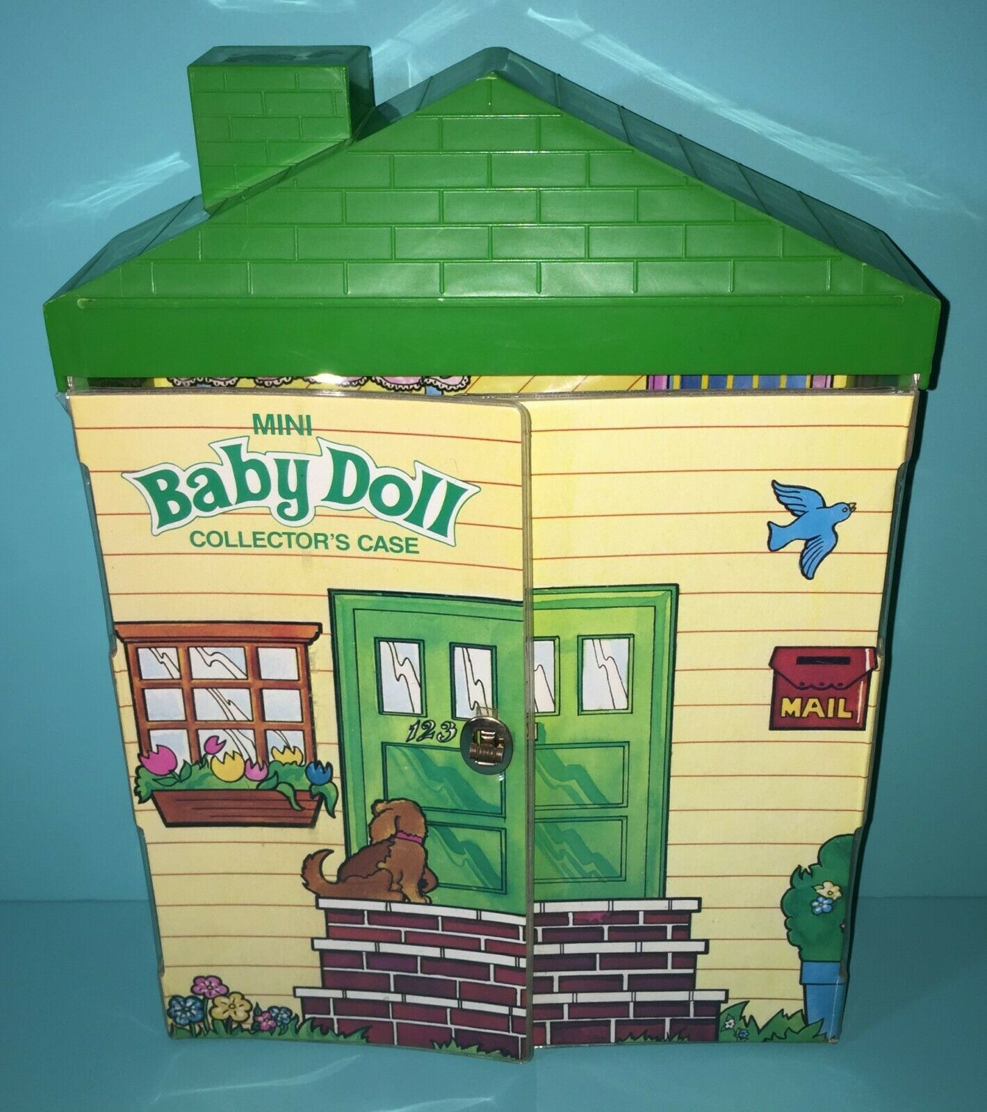 Vintage Cabbage Patch Kid Figures Lot Mini Baby Doll House Case Tara