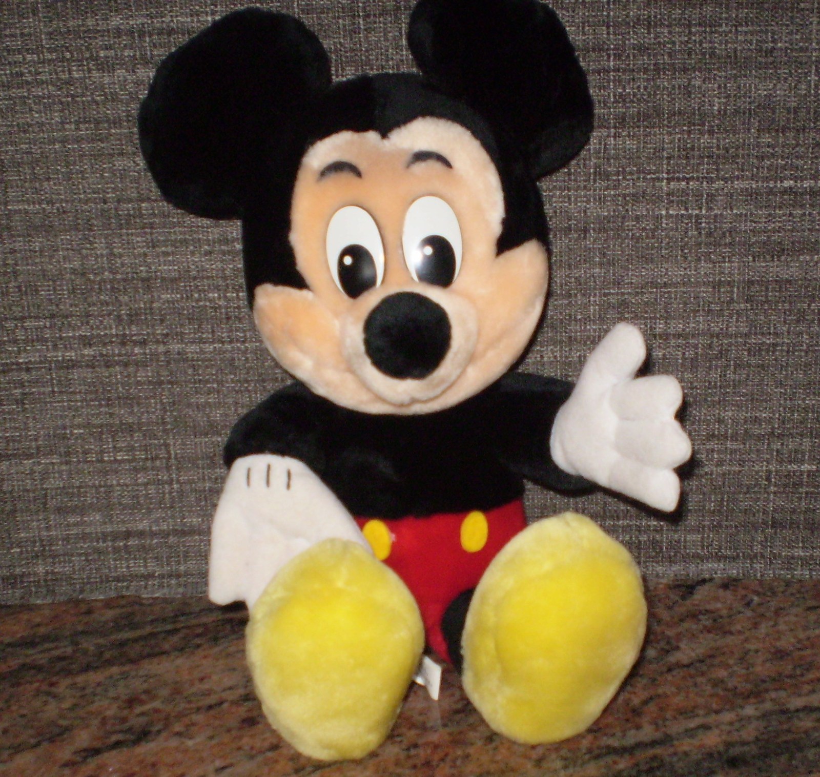 vintage mickey mouse plush