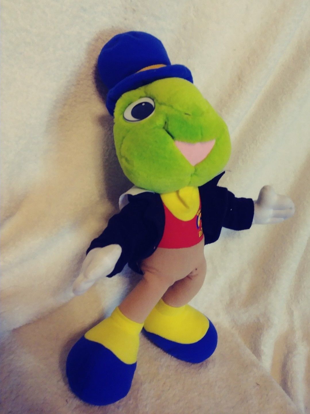 Kids toy Jimminy cricket Plush Stuffed Animal Disney Character Mattel