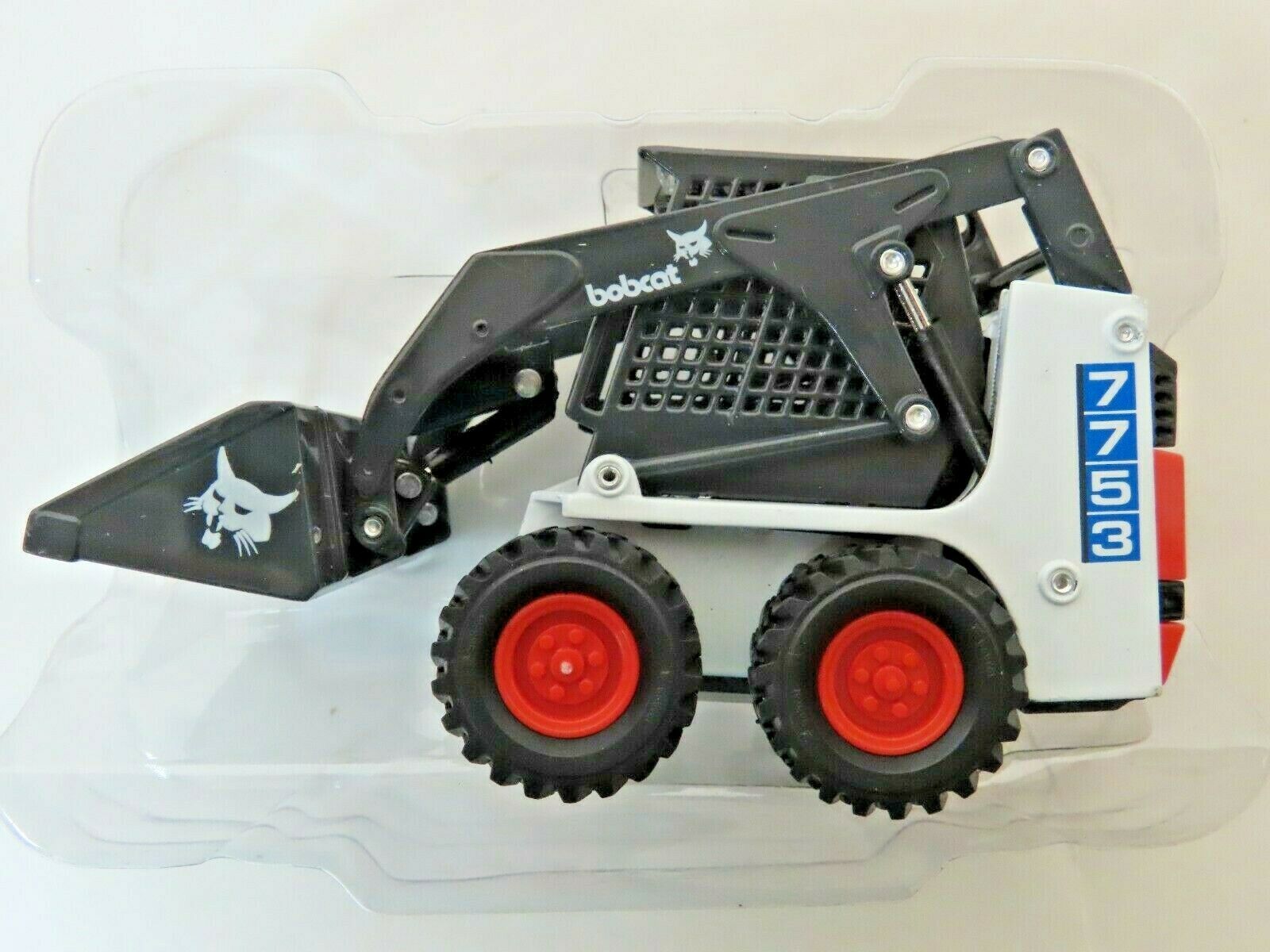 90’s Melroe Bobcat Skid Steer Loader Model 7753 Die Cast 125 Scale No