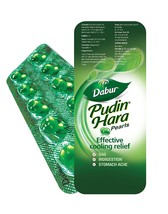 50 Tablet  Dabur Pudin (Mint) Hara Pearls Oil Herbal Indigestion USA SELLER - $15.00