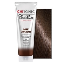 CHI Ionic Color Illuminate Conditioner - Dark Chocolate, 8.5 ounces