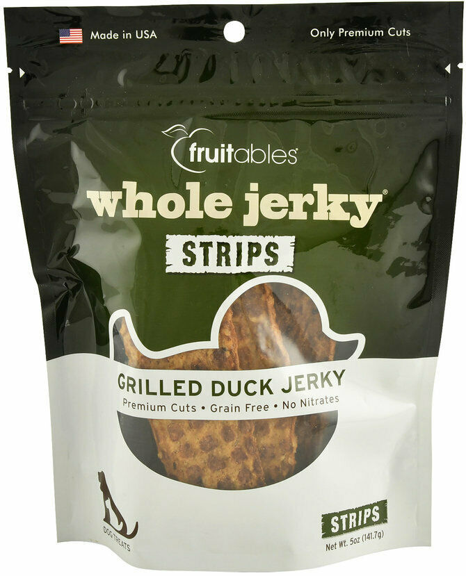 Whole Jerky for Dogs Grilled Duck Natural premium cut meat 5oz
