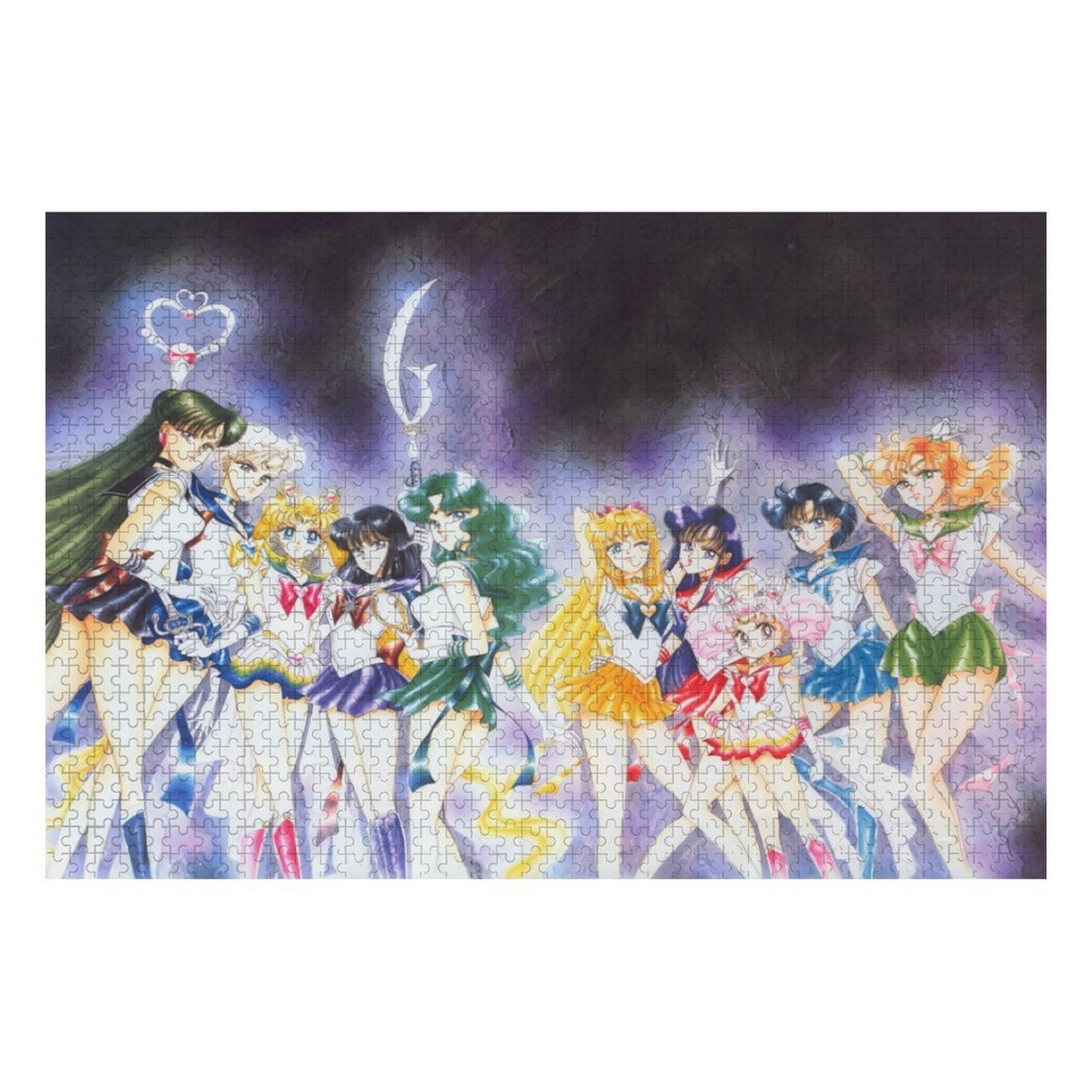 All Complete Sailor Moon Anime Wooden Photo Puzzle (1000 Pieces)