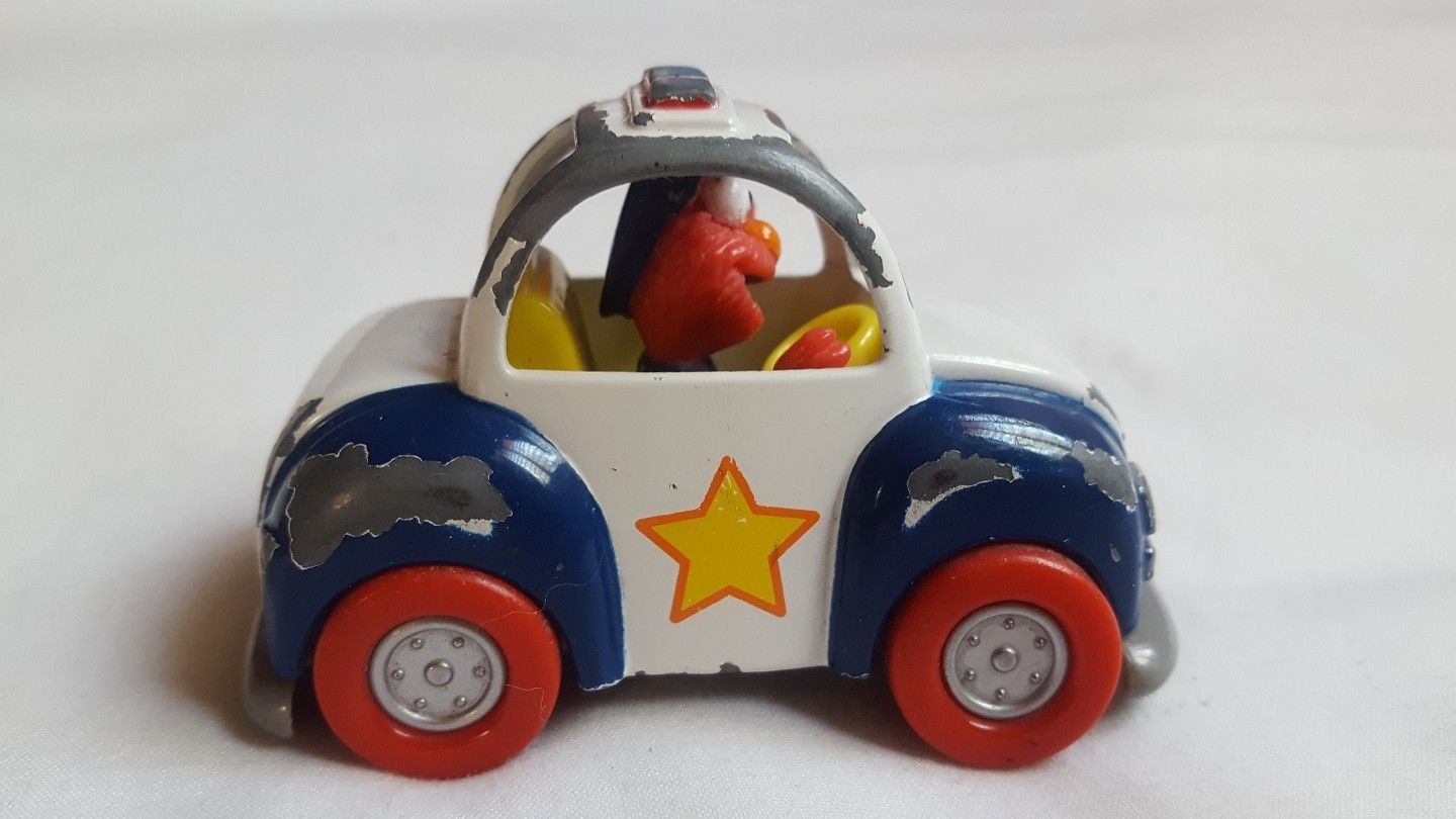 ELMO Police Car Metal Sesame Street Learning Curve 2008