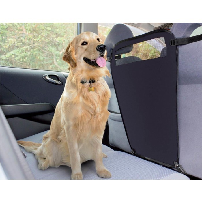 Auto Pet Car Seat Barrier with Three Storage Pockets Car Seats & Barriers