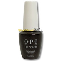OPI GelColor Nail Polish 0.5fl.oz Color HP J11-Top the Package with A Beau - $16.81