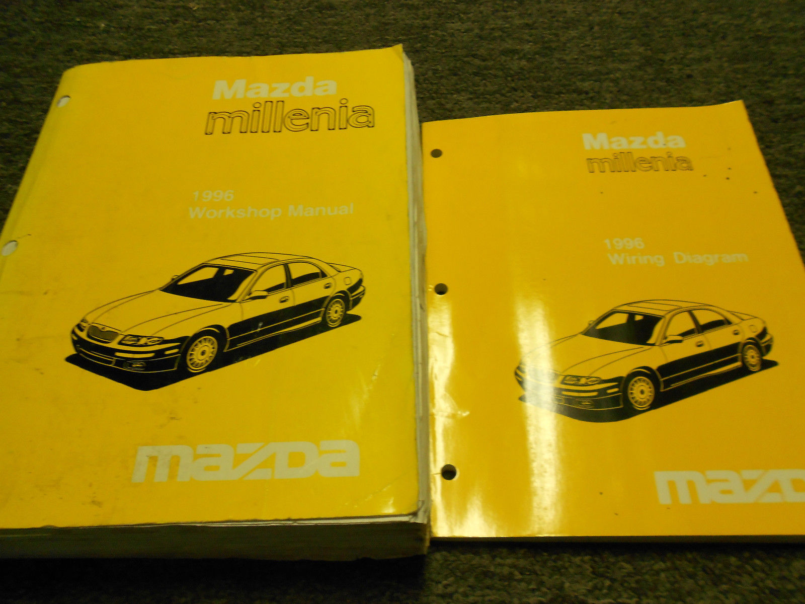 1996 Mazda Millenia Service Shop Repair Workshop Manual Set FACTORY OEM W ETM