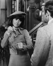 The Girl from U.N.C.L.E. Stefanie Powers cute about to throw punch 16x20 Canvas  - $69.99