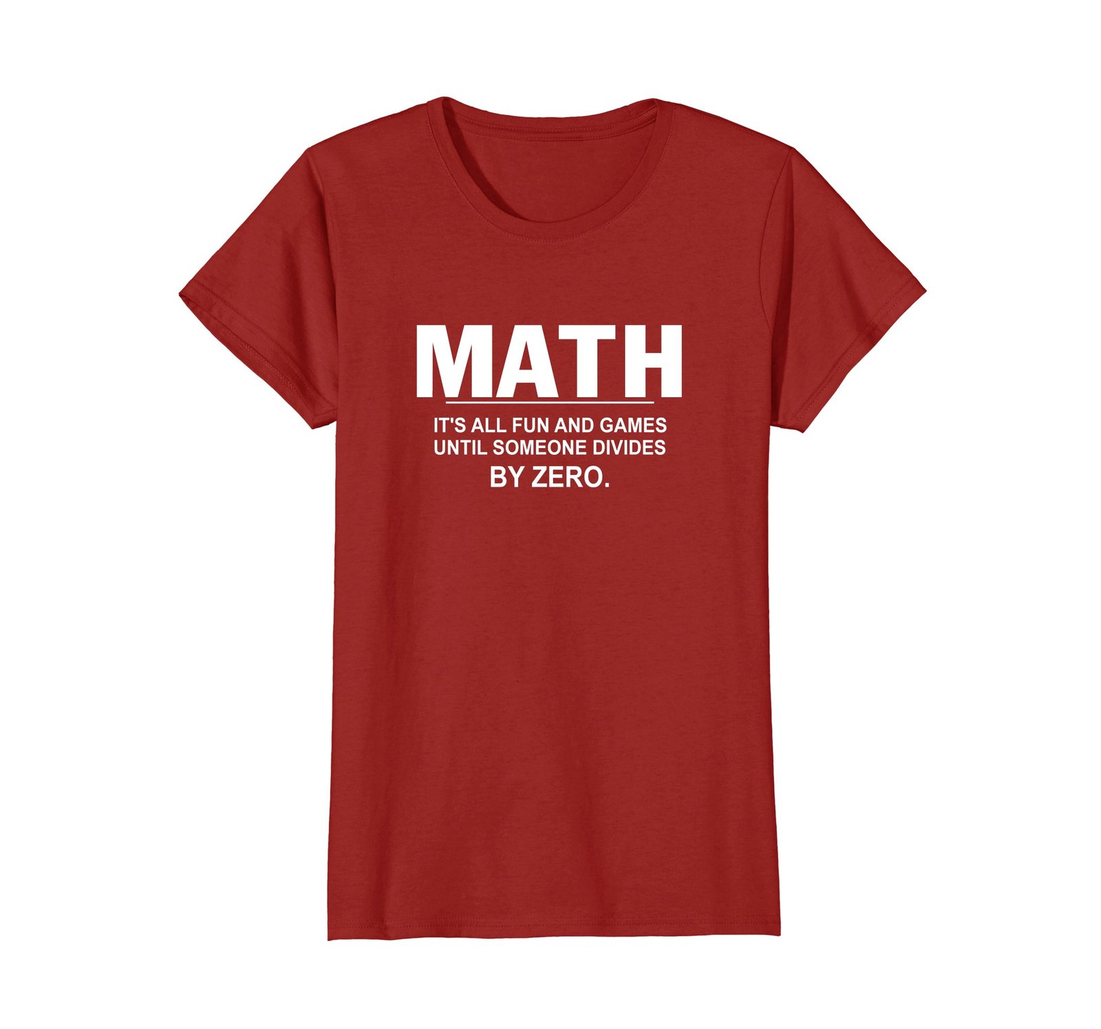 Funny Shirts - Funny Math Shirt Class Quote Tee Wowen - Tops
