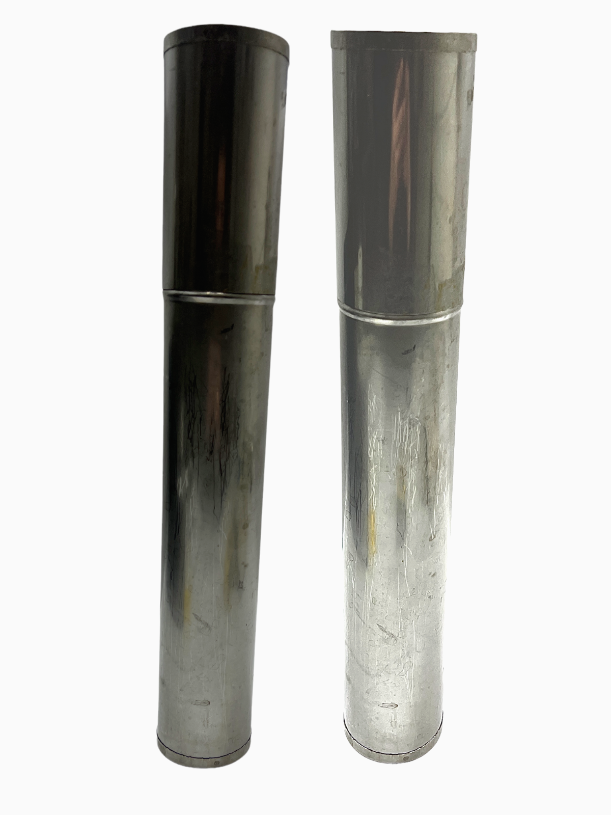 Pair of Autoclavable Stainless Steel Pipette Containers/ Canister w