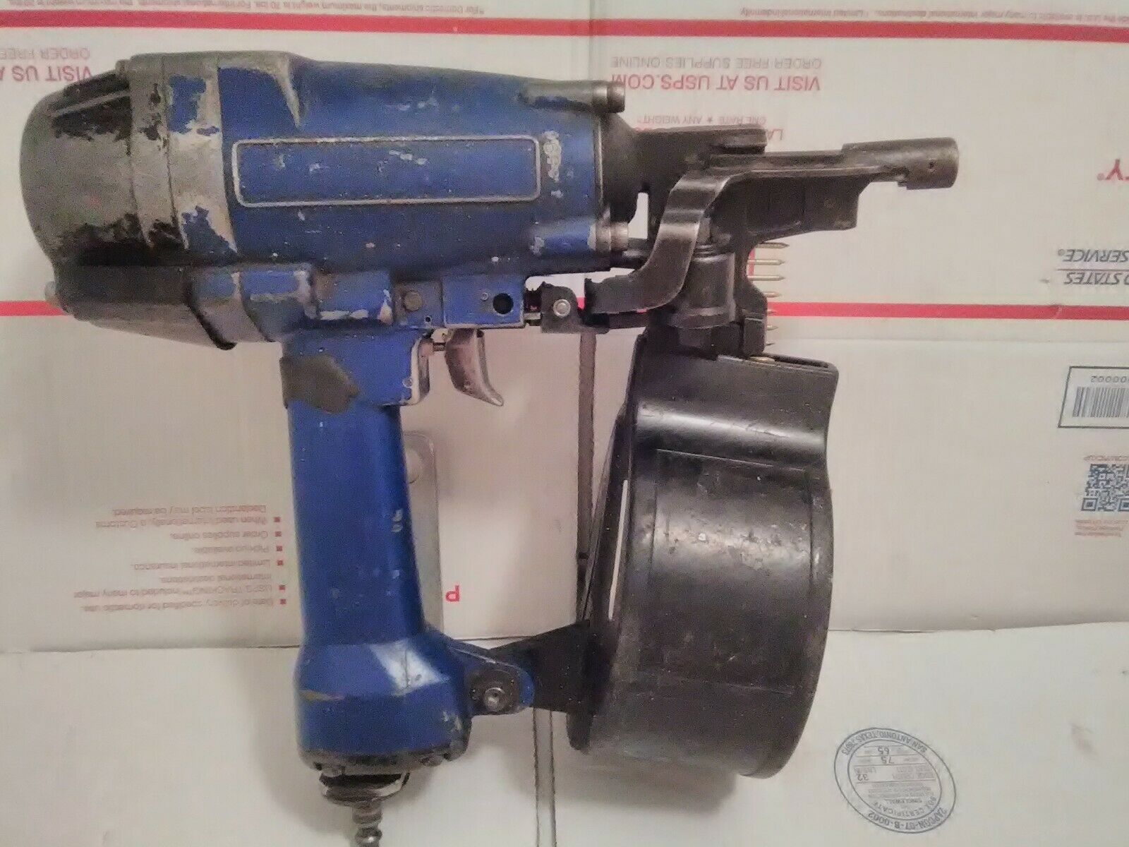 DuoFast CNP65Y 0 Degree Coil Siding / Fencing Air Nailer Made In