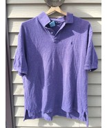 Men&#39;s Polo® by RALPH LAUREN Shirt~ Purple color XXL, Short Sleeve - $29.20