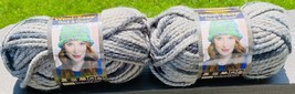 2 Pack Wool-ease Thick Quick Lion Brand Yarns 519 Raven Super Bulky 6 ... - $23.51