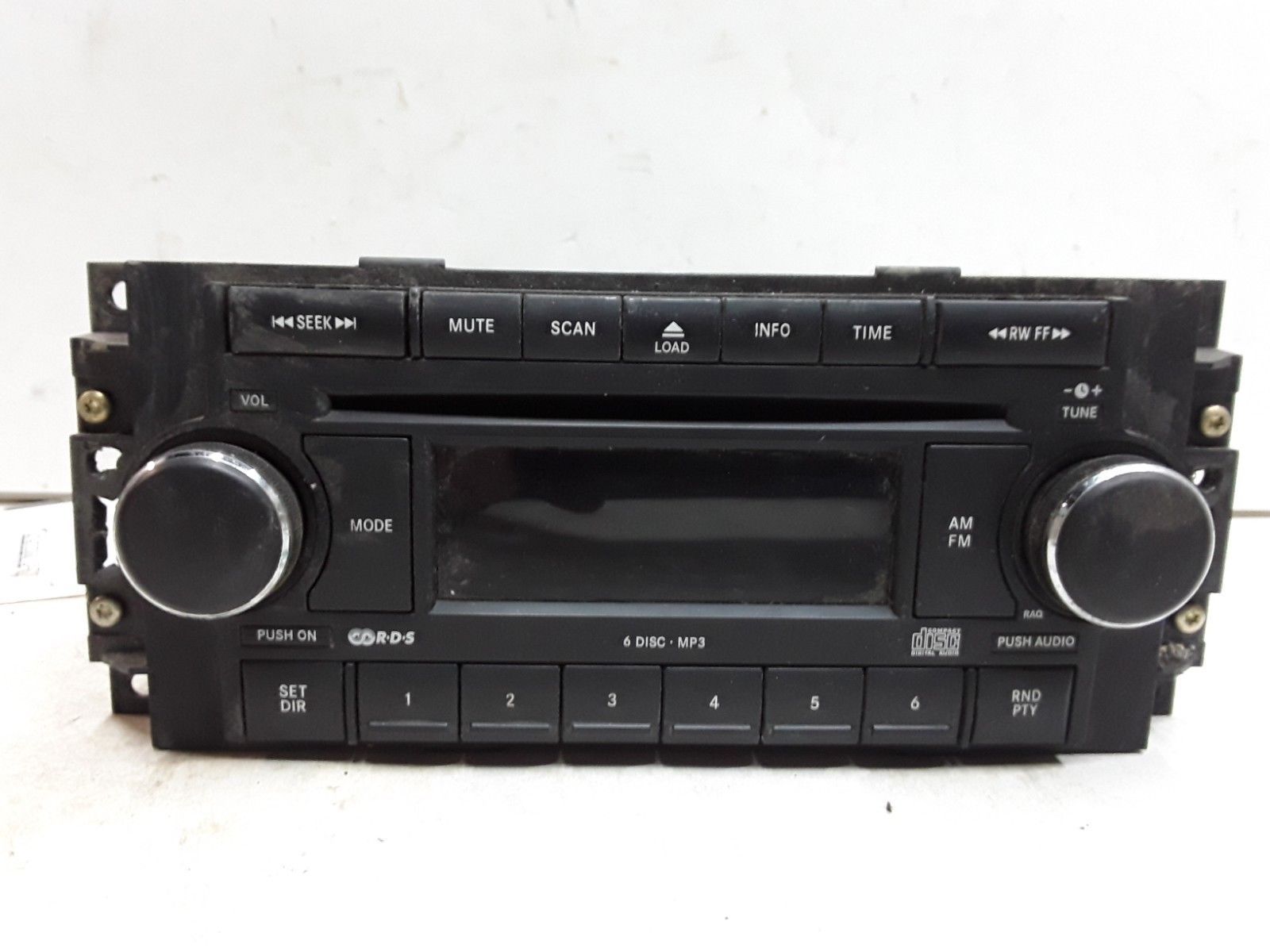 07 08 09 Dodge Caliber Jeep Patriot AM FM 6 CD radio receiver OEM ...