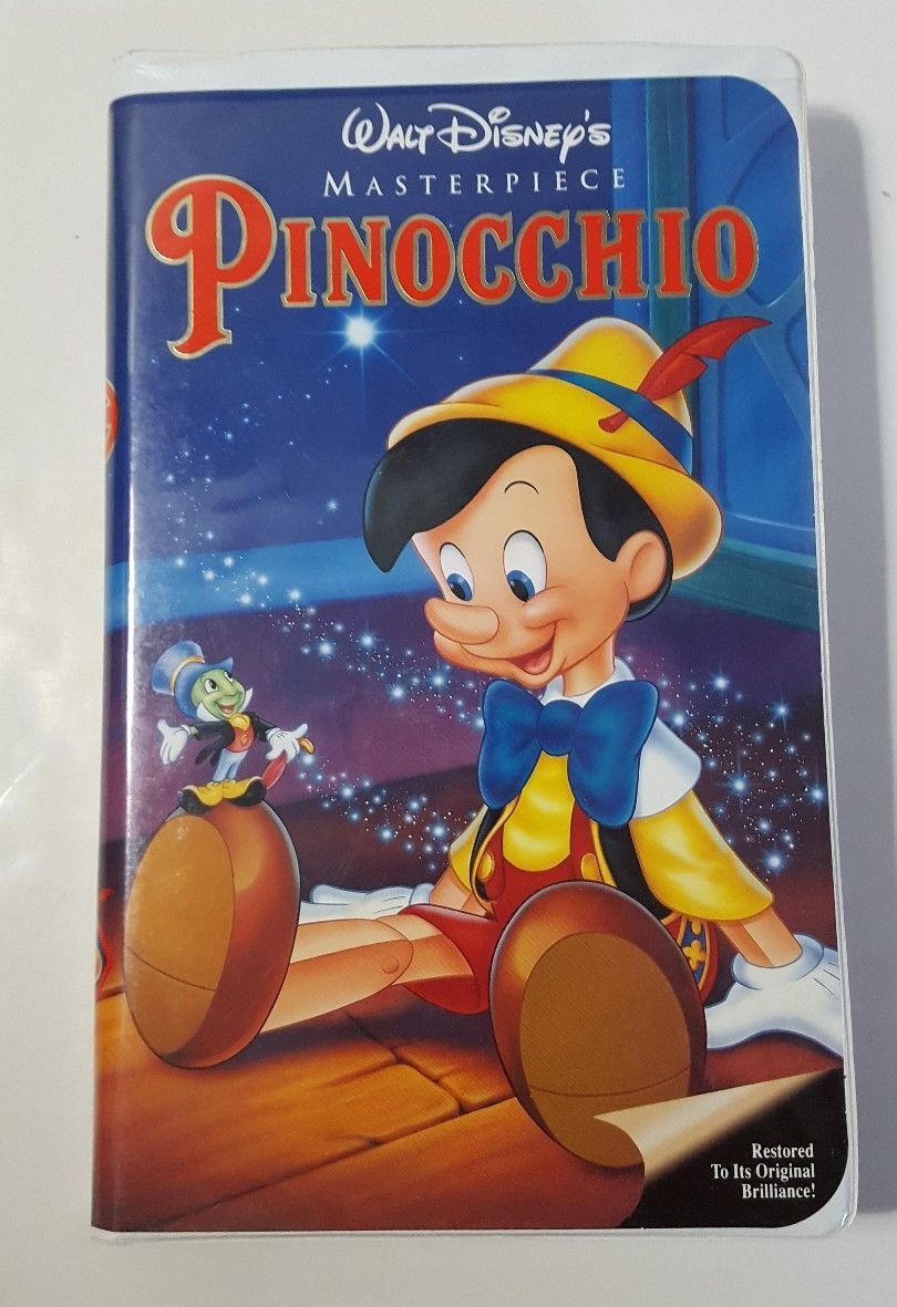 Disney Pinocchio Vhs 1993