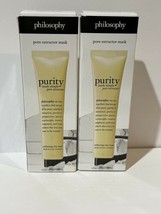 X2 Philosophy Purity Made Simple Pore Extractor Exfoliating Clay Mask Acne 05/22 - $14.84