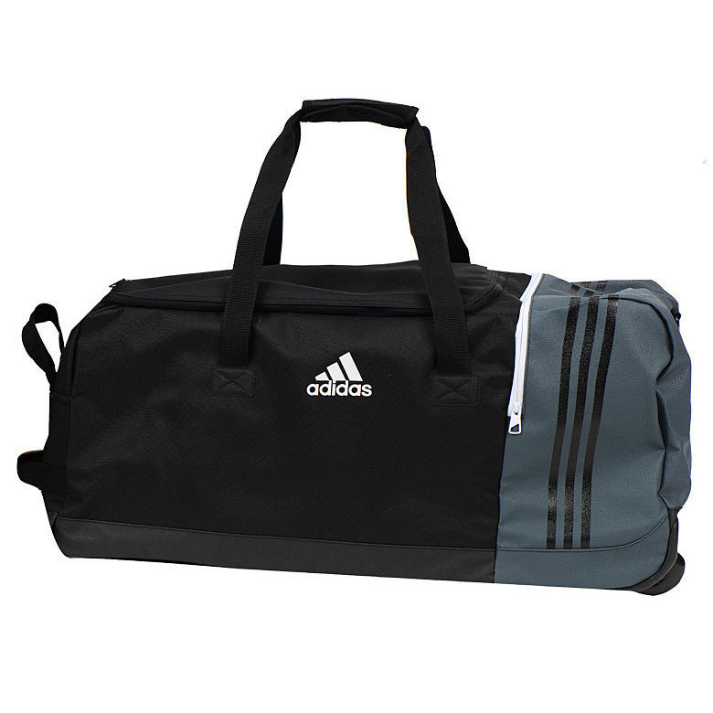 adidas 2016 TIRO Team Bag With Wheels XL Duffle Bag Football Soccer Black B46125 - Bags & Backpacks