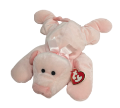 Ty Pillow Pals Oink Pink Pig Plush Stuffed Animal Retired 1994 Swing OLD TAGS - $15.00