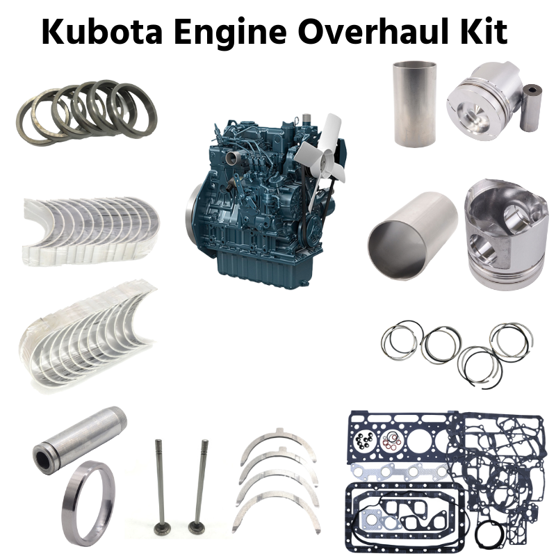 Overhaul Rebuild Kit Kubota D1105 Engine Hitachi EX152 Mini Excavator