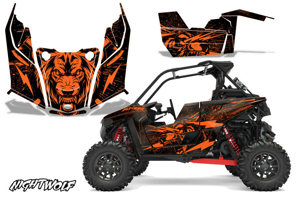 UTV Graphics Kit Side X Side Decal Sticker Wrap For Polaris RZR RS1