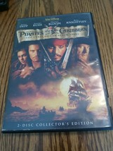 Pirates of the Caribbean: The Curse of the Black Pearl (DVD, 2003, 2-Disc) - $11.76