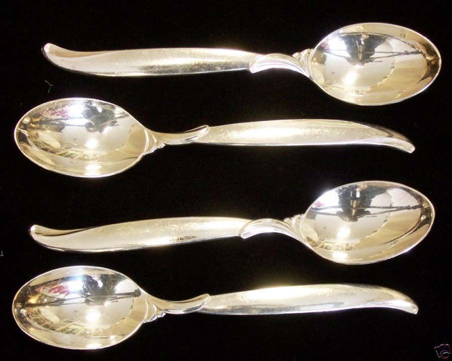 5 O'Clock Spoons FLAIR International Silver,1847 Rogers Silverplate 2