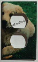 Golden retriever dog Light Switch Power outlet Wall Cover Plate Home decor image 10