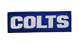 Indianapolis Colts NFL Football Super Bowl Embroidered Iron on Patch 4" x 1.3" - $5.87+