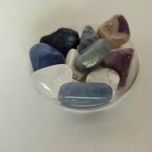 Semi-Precious Stones for Jewelry Crafts, Blue Purple Clear Gemstones, Quartz image 3