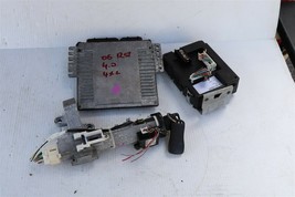06 Nissan Pathfinder ECU ECM Computer BCM Ignition Switch W/ Key MEC80-461-A1 image 1