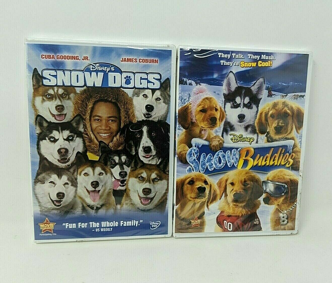 2-Movies: Snow Buddies and Snow Dogs (New, DVD, Disney's, Kids Movies ...