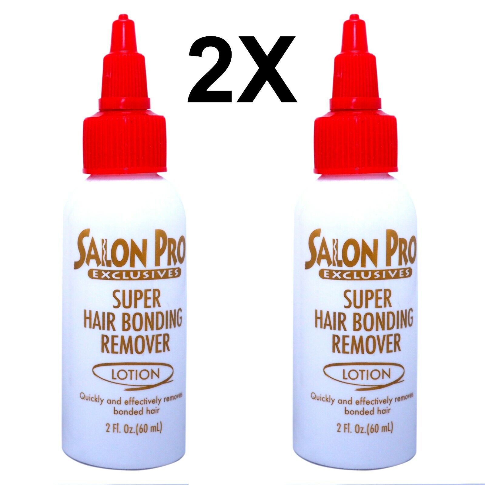 2X SALON PRO HAIR LACE WIG CAP 2oz SUPER HAIR BONDING ADHESIVE GLUE REMOVER