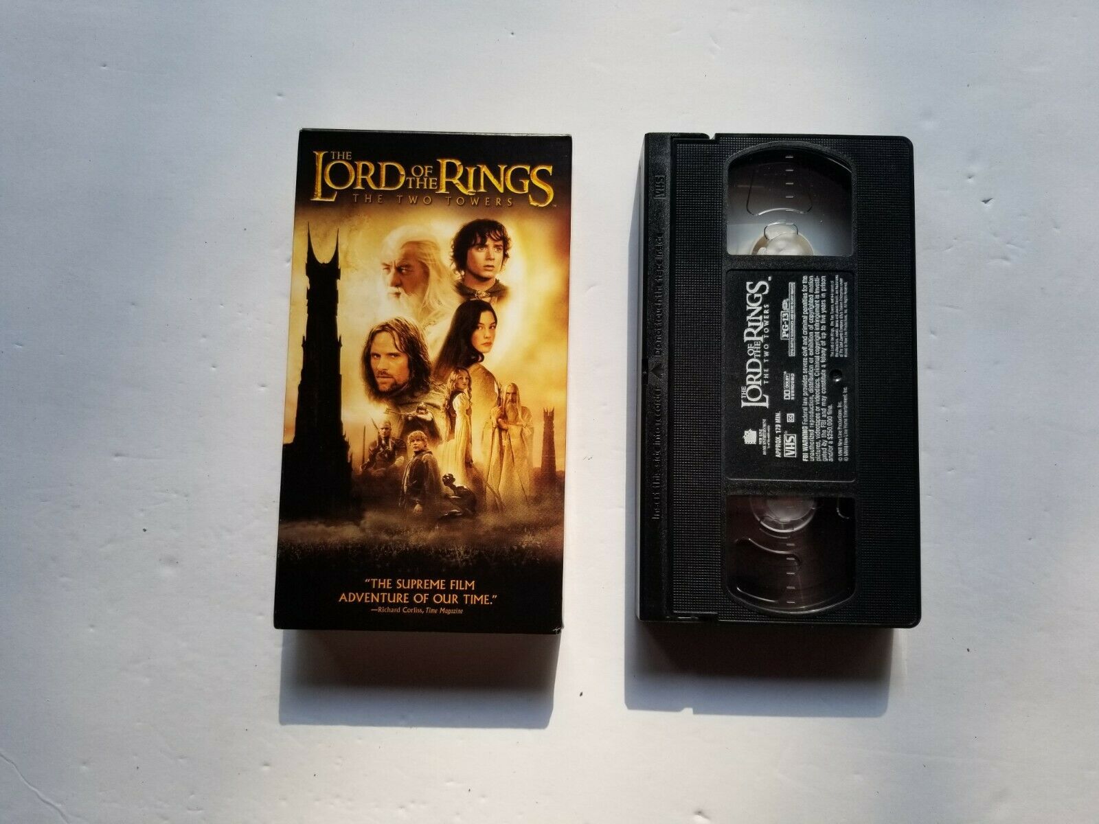 The Lord Of The Rings - The Two Towers (VHS) - VHS Tapes