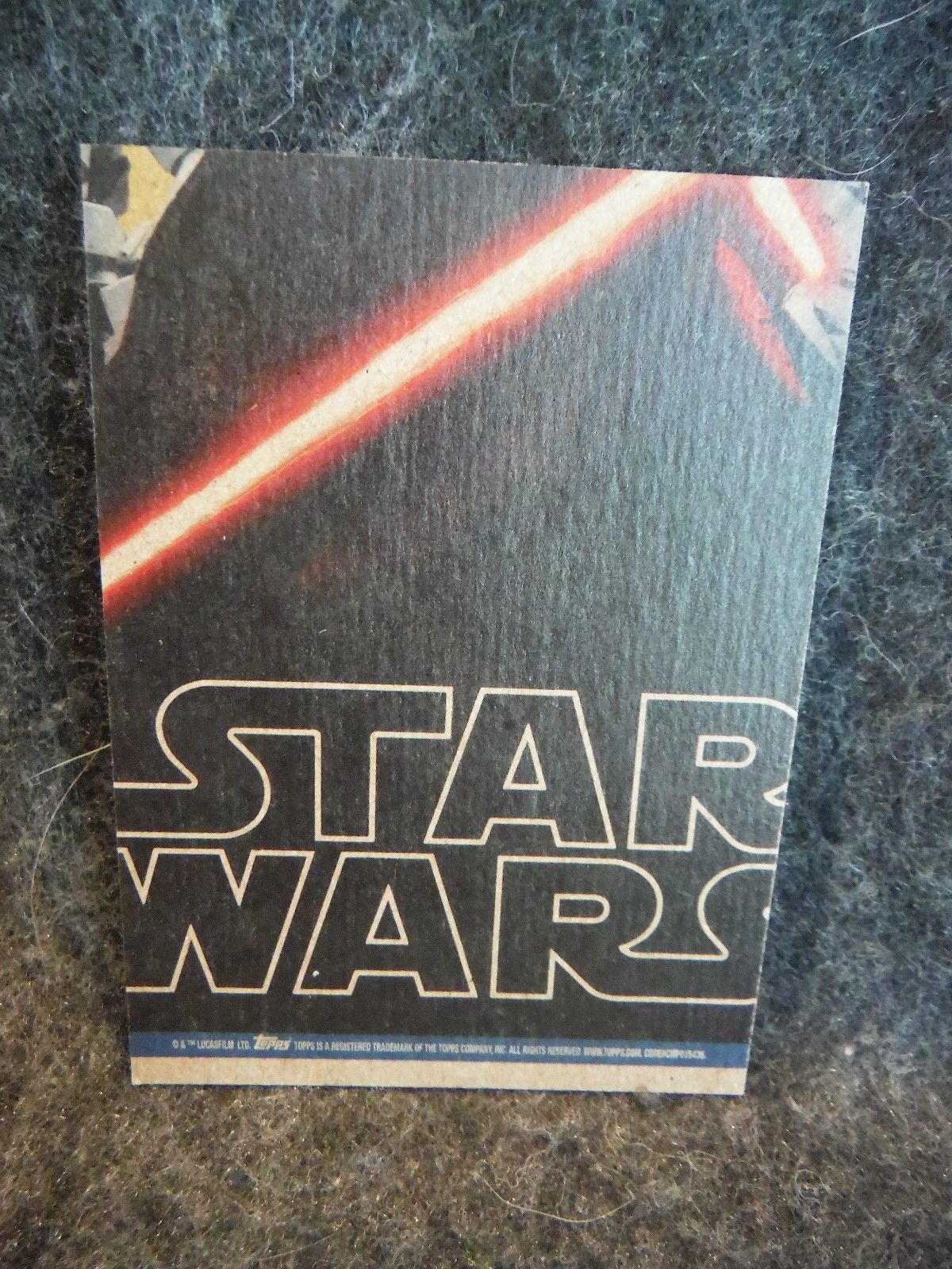 star wars force awakens trading cards