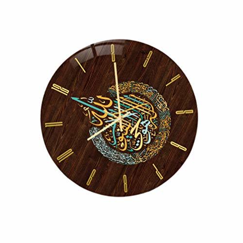 Healifty Islamic Wall Clock Prayer Times Wall Clock Mosque Masjid Clock